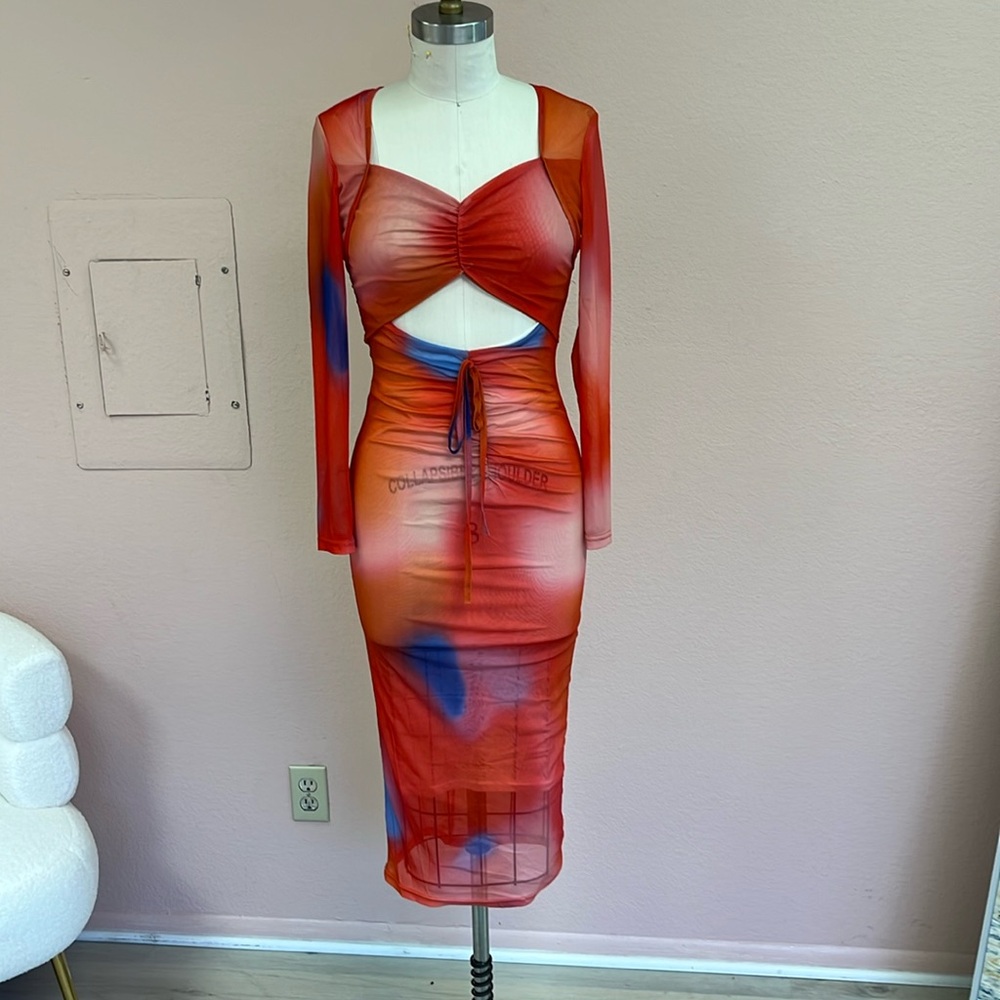 Mesh Bodycon Dress